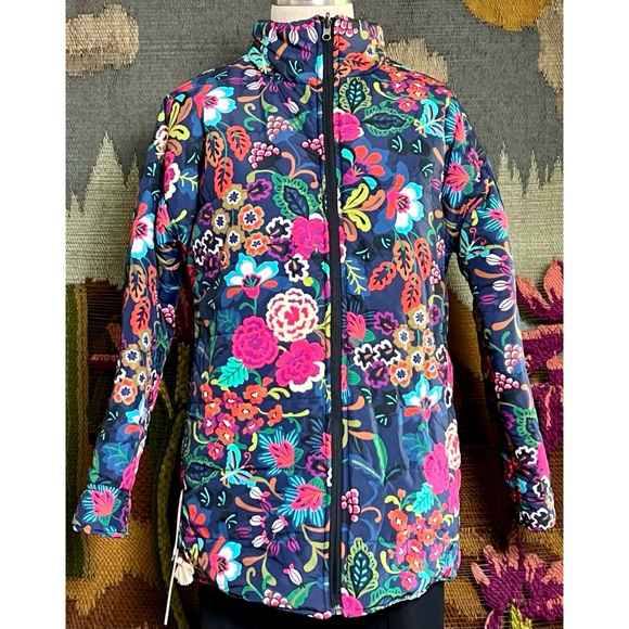 Johnny Was Mauri Reversible Puffer Jacket XS - Picture 7 of 16